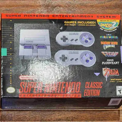 Brand  New Authentic Super Nintendo Classic Edition, View more