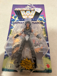 Stephanie McMahon MOTU WWE WWF Wrestling Booth 264