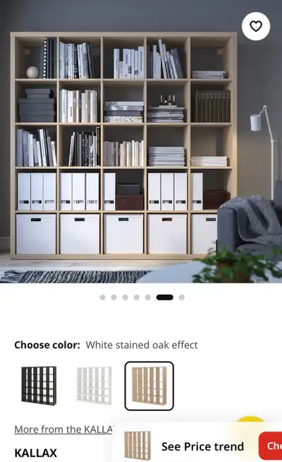 FREE Delivery! $281 Retail KALLAX Wooden Shelf Unit, Cube Storag, View more