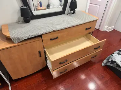 Dresser with mirror, View more