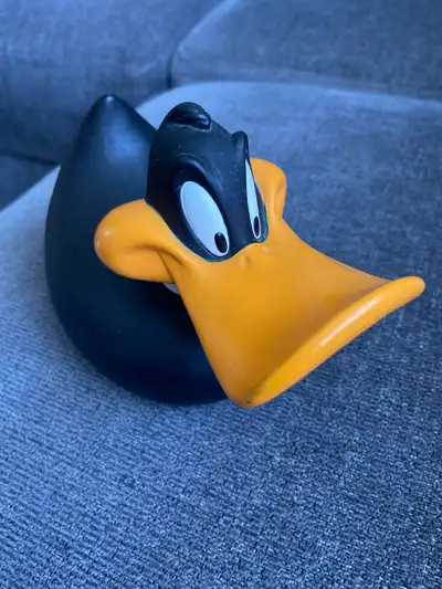 Vintage Warner Bros Daffy Duck Rubber Bath Toy, View more