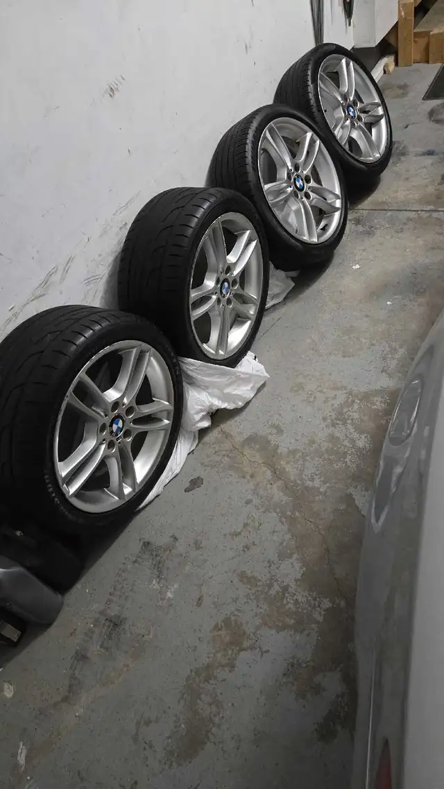 BMW Style 261 18" Wheels & Tires E82 E88 in Tires & Rims in Kitchener / Waterloo - Image 3