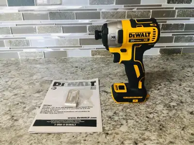 New Dewalt XR 20V Max 3-Speed 1/4" Impact Driver, View more