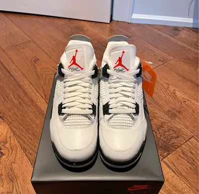 Jordan 4 White Cement 2025, View more