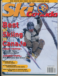 ORIGINAL SKI CANADA MAGAZINE WINTER 2002 ISSUE 30th ANNIVERSARY