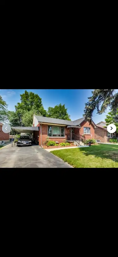 Main floor rental. Lovely 3 bedroom home with a spacious back yard and two-car driveway located in a...