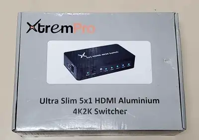 EXTREME PRO 5×1HDMI ALUMINUM 4K2K SWITCHER, View more