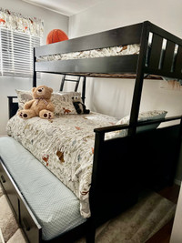 Bunk Bed - Single over full w/ trundle.