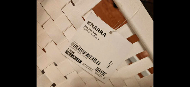 3 Brand New Ikea Knarra Baskets in Storage & Organization in Markham / York Region - Image 3