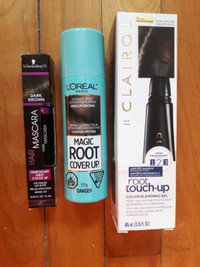 Hair mascara and touch-up / Correcteur de repousse de cheveux