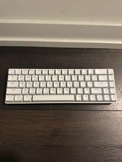 MK14 Mechanical Gaming Keyboard (Blue Switches) – White, View more