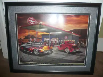 Larry Grossman Art Picture Wheelin And Dealin At Dekes Oasis, View more