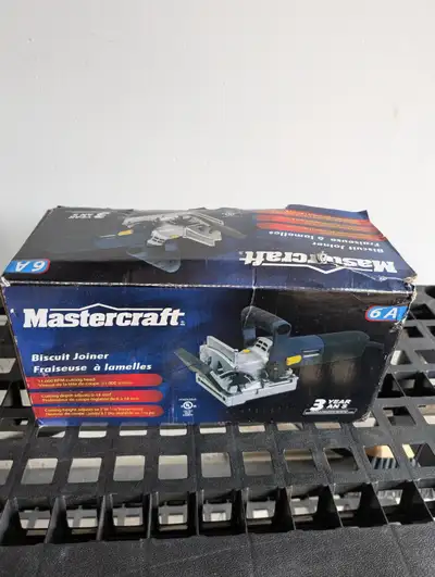 Mastercraft 6a biscuit joiner, View more