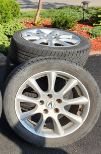 Acura Mags 17" + Michelin tires 215/50 R17