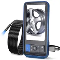 Teslong Inspection Camera, 8MM Dual Lens 4.5 inches Screen 5m