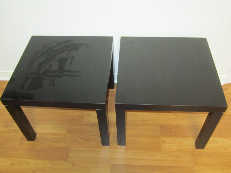 Black Wooden End Tables Coffee Tables Ottawa Kijiji