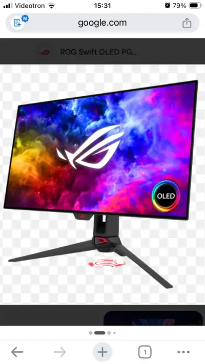 27 Asus Rog Stryx Oled 240hz, View more