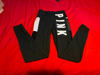 PINK VICTORIAS SECRET JOGGERS/LEGGINGS