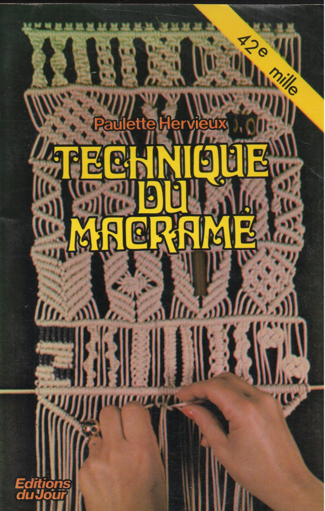 Technique Du Macramé dans Manuels  à Longueuil/Rive Sud
