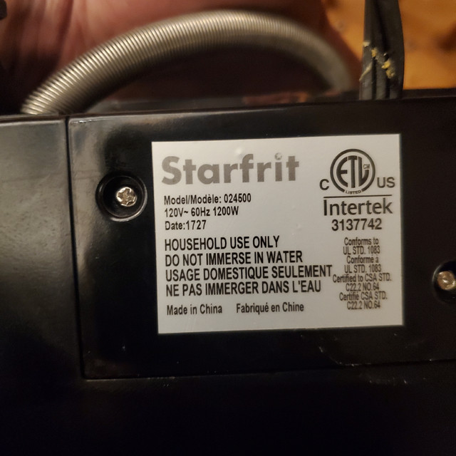Starfrit   in Toasters & Toaster Ovens in Markham / York Region - Image 4