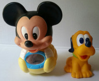 Vintage Disney baby squeeze toys