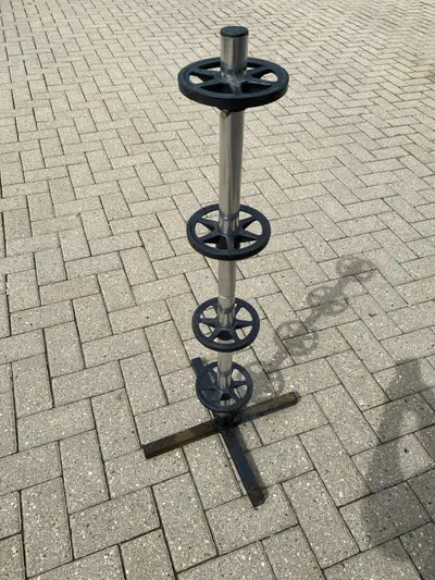 Tire storeage rack. Holds 4 tires.
