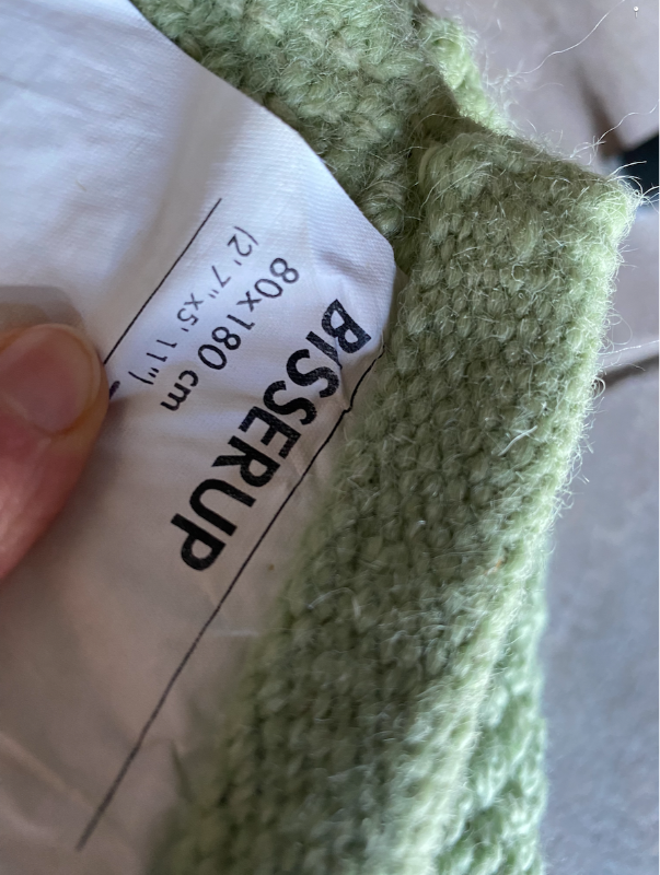 3 green 100% NEW WOOL BISSERUP rugs runners (great condition) in Rugs, Carpets & Runners in Markham / York Region - Image 3