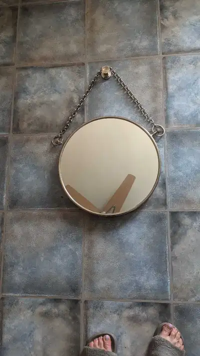 Mirror Round Hanging , View more