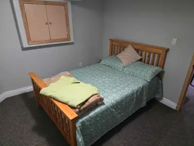 1+1 room furnished apartment basement