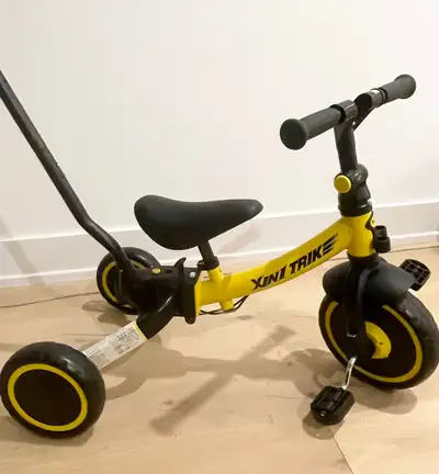 besrey 7-in-1 Toddler Tricycle w Parent Steering Handle. New!, View more