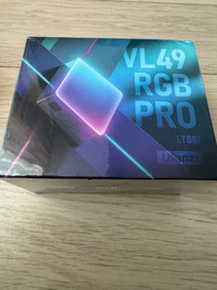 ULANZI VL49 Pro RGB Video Light, Mini Rechargeable LED