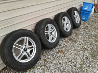 235 75R 16 wheels and tires for sale