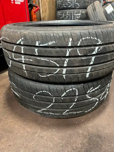 225/45R19 96W Kapsen RS26 all season tires for sale x 2!! DOT 2024, 50% left, available for pick up...
