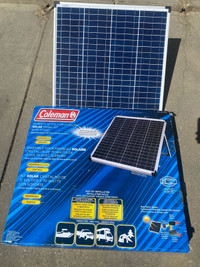 Coleman 70-Watt, 12-Volt Crystalline Solar Panel Kit