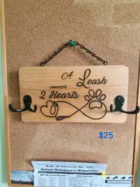 Leash hangers