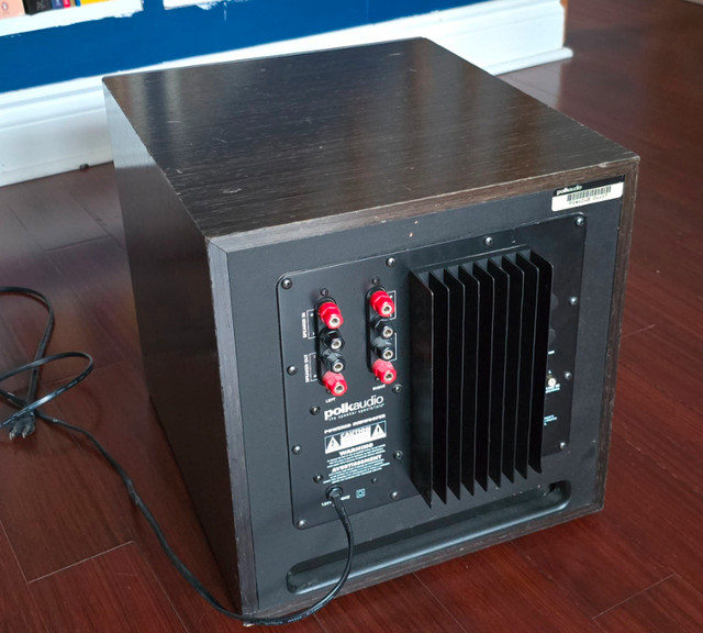 Polk PSW404B subwoofer - 10 inches 200 watts in General Electronics in Ottawa - Image 4