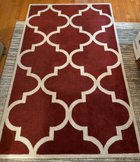 Trellis Pattern Area Rug Carpet