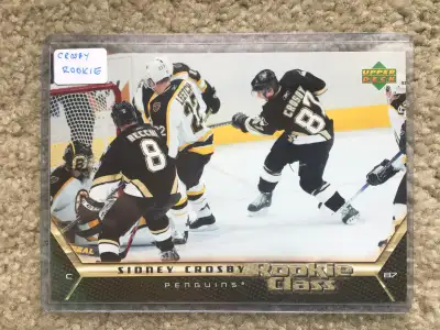 Upper Deck Sidney Crosby Rookie Class Card, View more