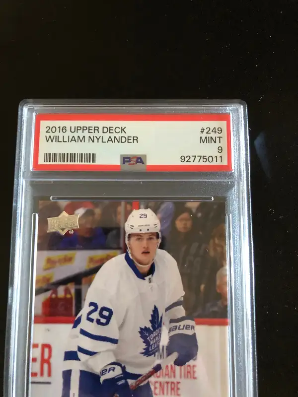 William Nylander Young guns rookie card graded PSA  9 mint in Arts & Collectibles in City of Toronto - Image 3