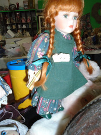 Anne of Green Gables Porcelain Doll $20.
