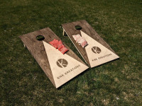 Custom cornhole boards