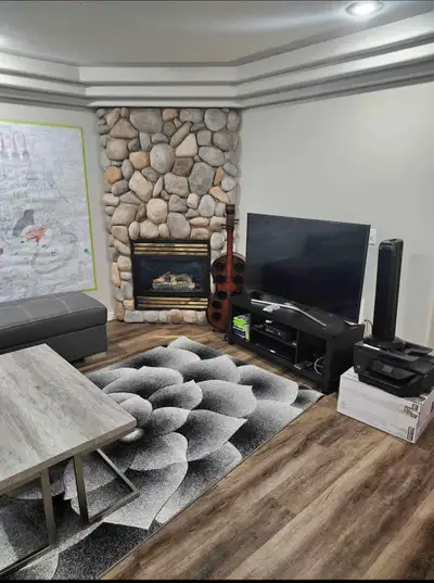 This is a fully furnished, private one-bedroom unit and is available for rent immediately. Bedroom:...