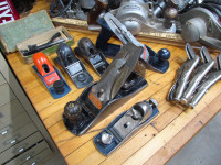 Vintage Tools - Block and Bench Planes, Saw Set, Vise Grips