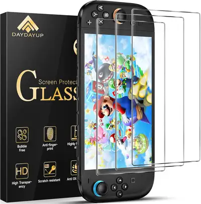 Nintendo Switch 2 - 3-Pack Screen Protector Tempered Glass - New, View more