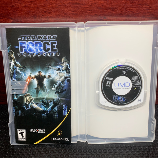 Star Wars: The Force Unleashed - Sony Playstation Portable PSP - in Sony PSP & Vita in Windsor Region - Image 2
