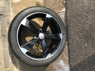 ******NEW NEW PRICE****** 19" Audi Rims and Tires in Tires & Rims in Hamilton