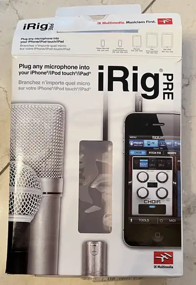 IRig Microphone Interface, View more