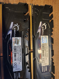 2400mhz DDR4 Ram 8gb x 2 sticks. (16gb total)