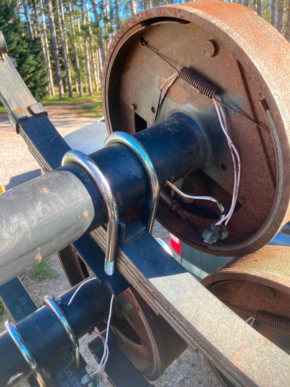 9 foot trailer axles, electric brakes | Cargo & Utility Trailers ...