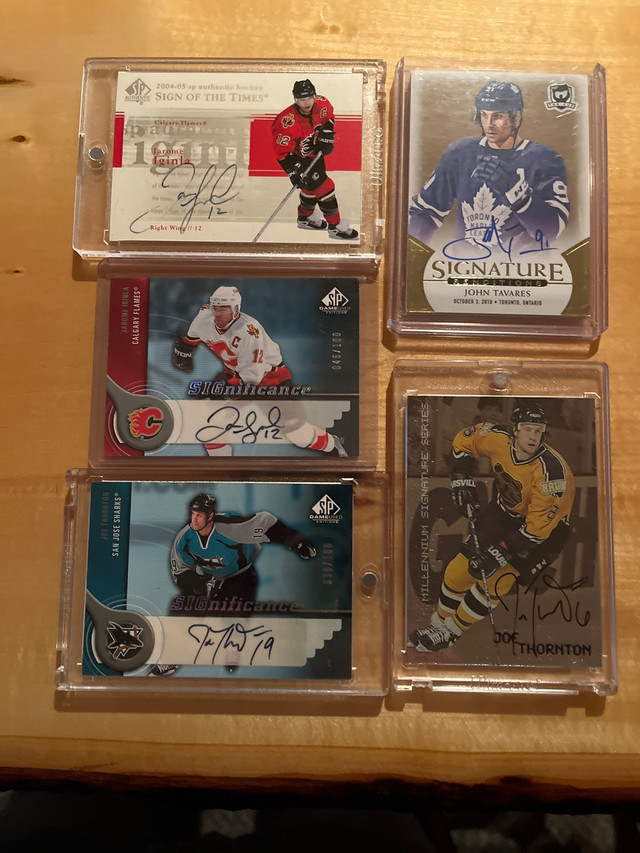 NHL autographed cards in Arts & Collectibles in City of Halifax - Image 3